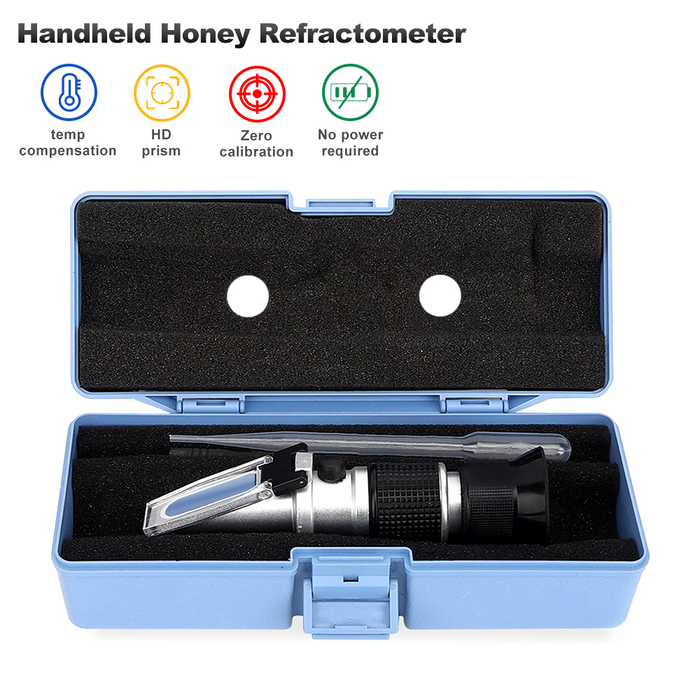 Marine Aquarium Refractometer - 3 in 1 휴대용 꿀 굴절계