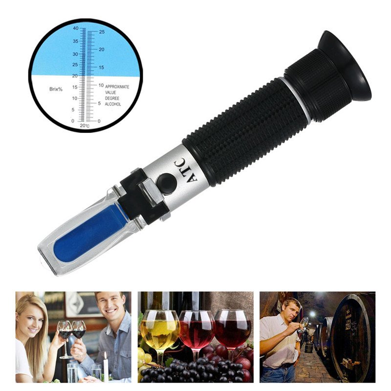 0-40% Brix 0-25% 알코올 포도 와인 굴절계 - Marine Aquarium Refractometer 리뷰 및 가격