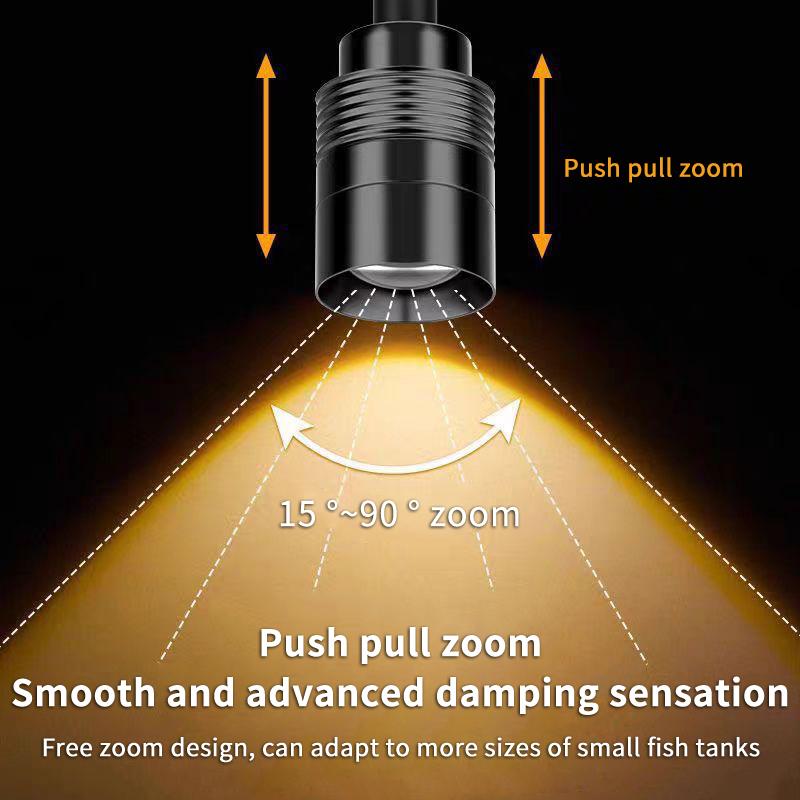 3W 남미식 수족관 스포트라이트 3색 LED 어항 램프 - Aquarium Marine Light 리뷰 및 가격