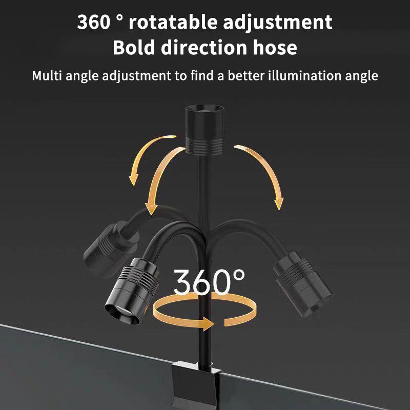 3W 남미식 수족관 스포트라이트 3색 LED 어항 램프 - Aquarium Marine Light 리뷰 및 가격