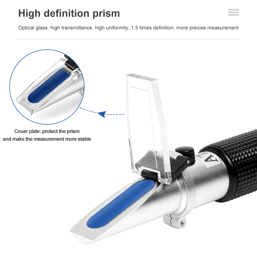 휴대용 알코올 굴절계 0-80% 영혼 용 알코올 함량  - Marine Aquarium Refractometer 리뷰 및 가격