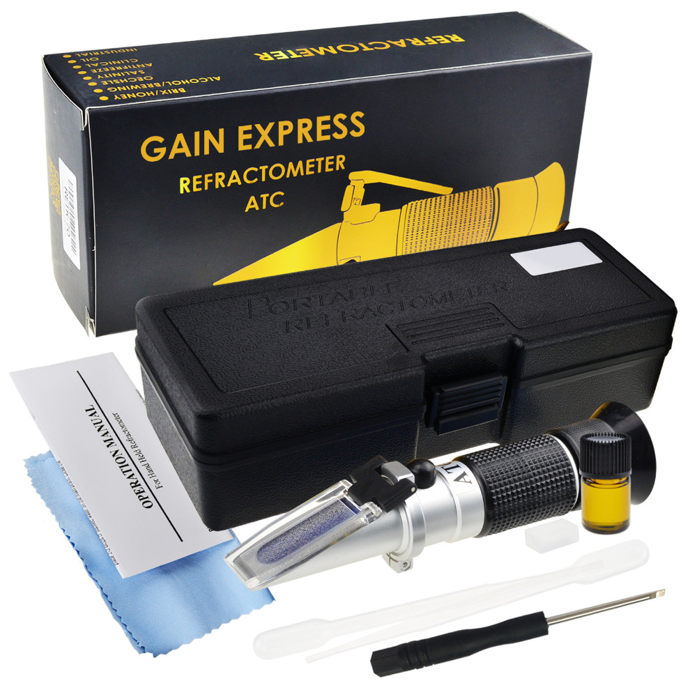 3-in-1 꿀 굴절계 브릭스/수분/바움 테스터 미터  - Marine Aquarium Refractometer 리뷰 및 가격