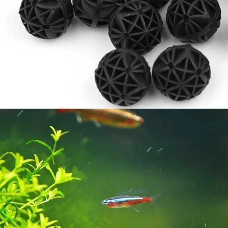 50개 16mm 수족관 바이오 필터 볼 어항 연못 여과 - Marine Aquarium Filter Media 리뷰 및 가격