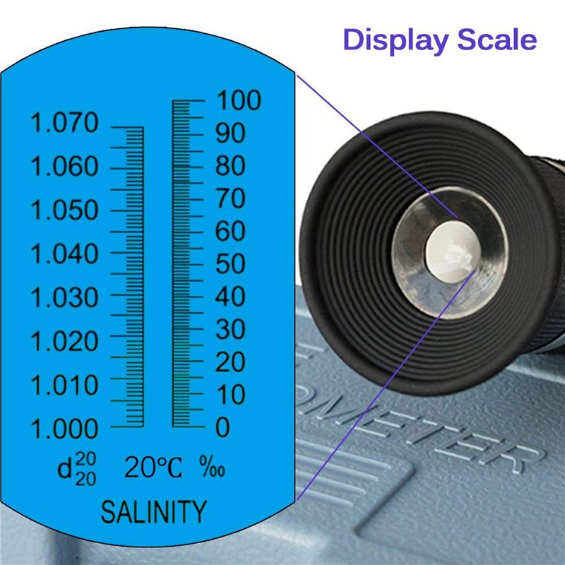 해수 및 해양 어류 사육 수족관용 2X 염분 굴절계 0 - Marine Aquarium Refractometer 리뷰 및 가격