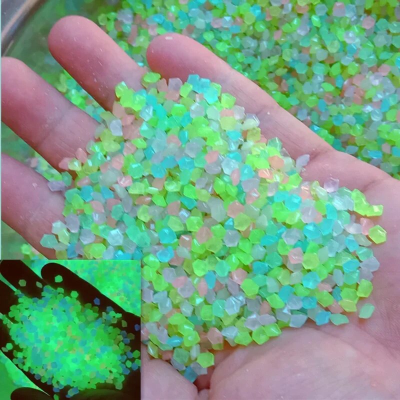 1000pcs 어두운 자갈 돌에 3-5mm 빛나는 모래 - Aquarium Marine Stone 리뷰 및 가격