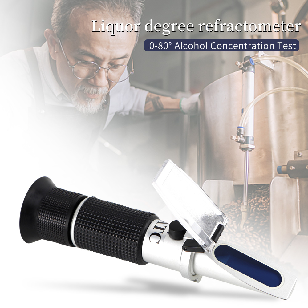 정신을위한 휴대용 0-80% 알코올 굴절계 가정용 주류 - Marine Aquarium Refractometer 리뷰 및 가격