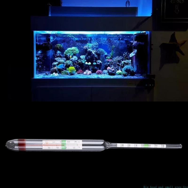 581C 수족관 유리 비중계 (온도계 포함) 해양 바닷 - Marine Aquarium Temperature 리뷰 및 가격