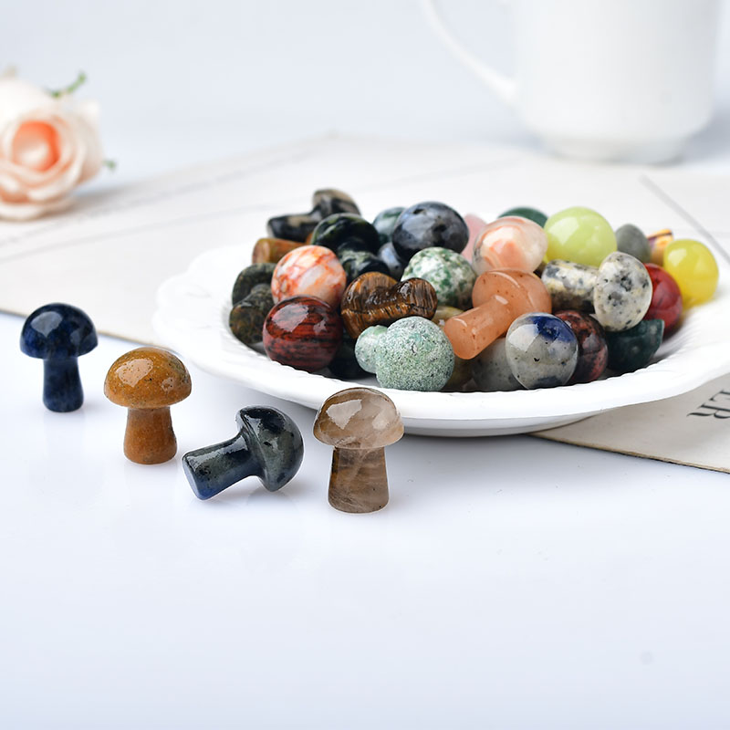 10Pcs 천연 크리스탈 미니 버섯 보석 석영 버섯 미 - Aquarium Marine Stone 리뷰 및 가격