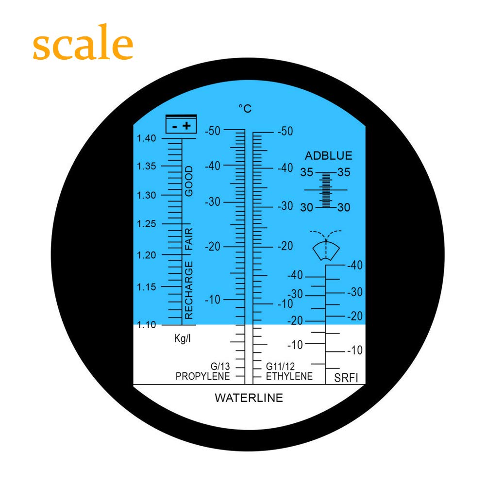 자동차 부동액 시스템용 부동액 냉각수 굴절계 디젤 배기 - Marine Aquarium Refractometer 리뷰 및 가격