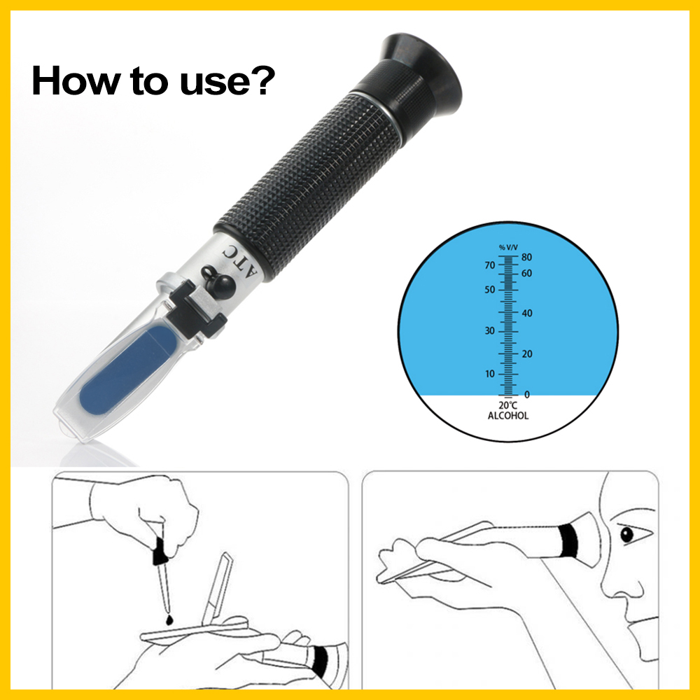RZ 굴절계 알코올 알코올 측정기 미터 0 ~ 80%  - Marine Aquarium Refractometer 리뷰 및 가격