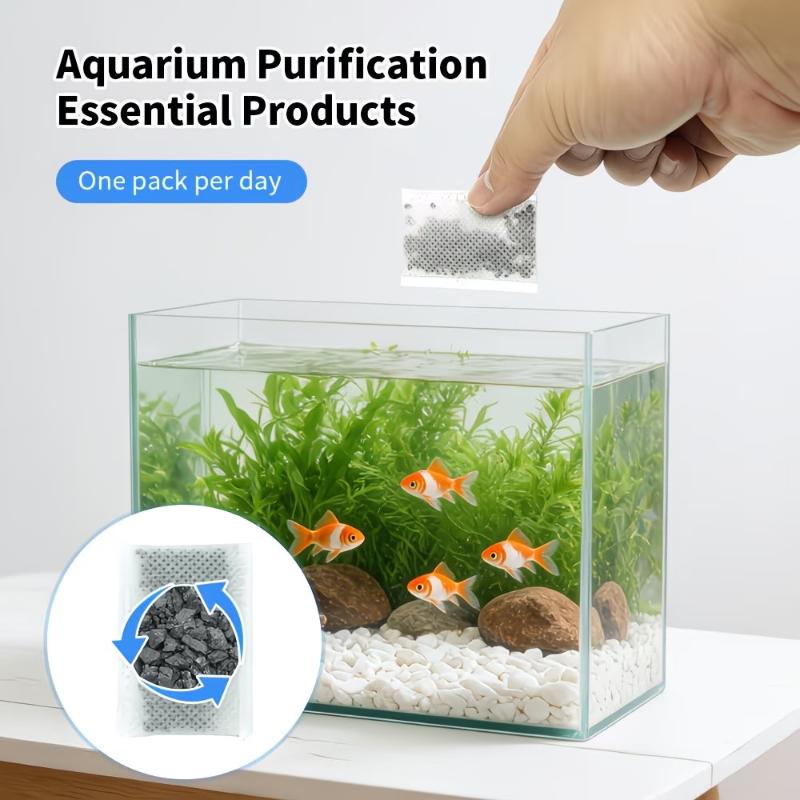 10/20/40Pcs 어항 활성탄 가방 수족관 필터 미 - Marine Aquarium Filter Media 리뷰 및 가격