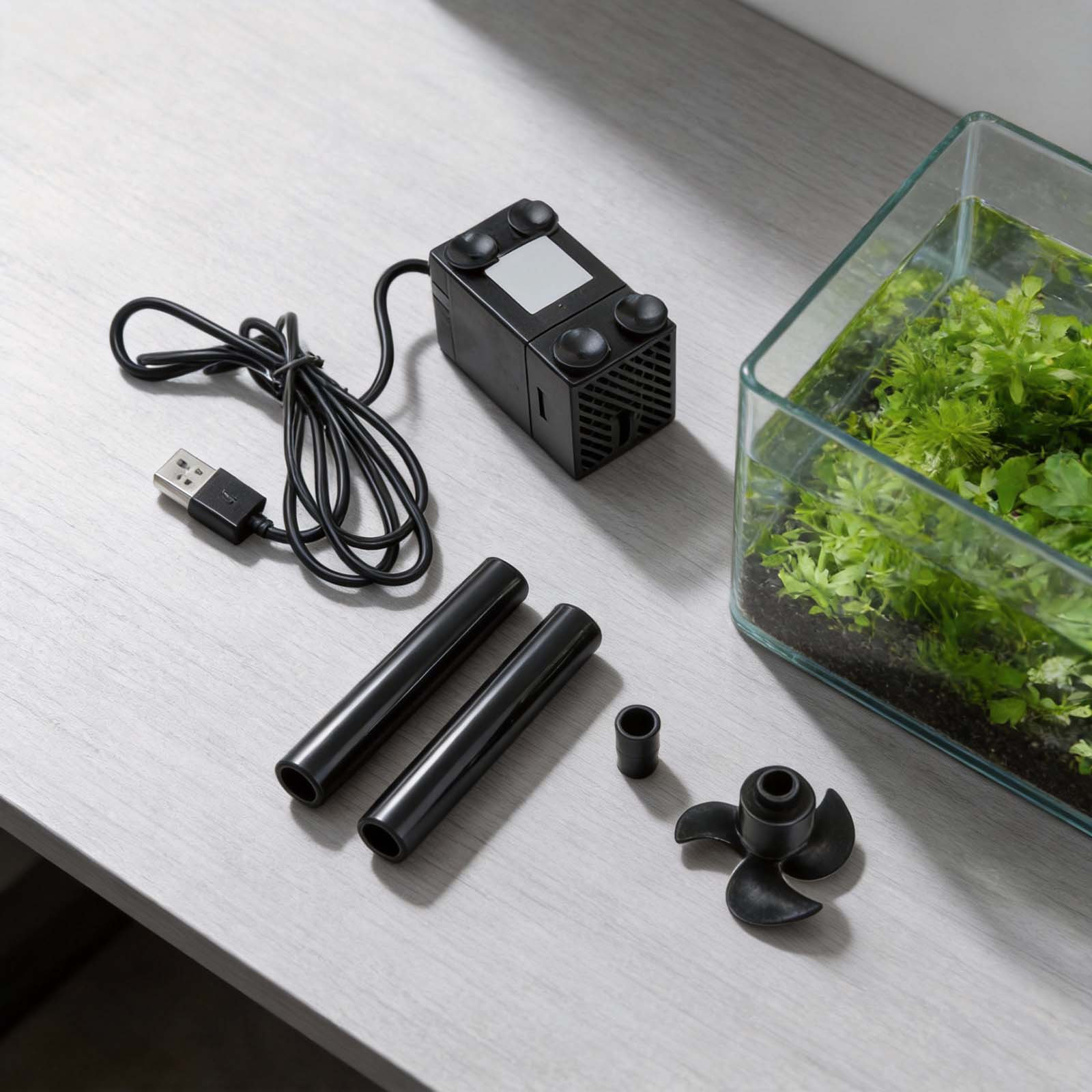 물결 발생 기능과 산소 공급 기능을 갖춘 수족관용 소형 - Aquarium Marine Setup 리뷰 및 가격