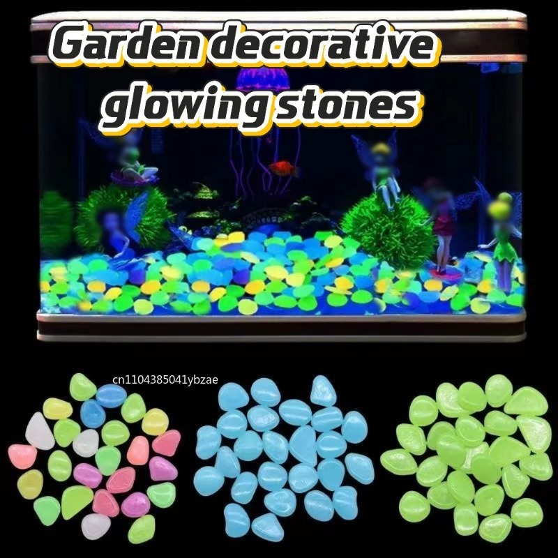 100-1000개 발광석, 야광 정원 자갈, 보도 어항 - Aquarium Marine Stone 리뷰 및 가격