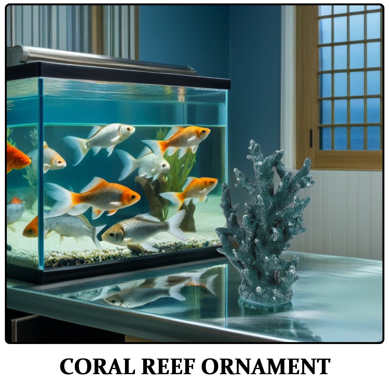 레진 인조 산호초 장식품, 사실적인 수족관 산호 조각품 - Aquarium Marine Fishes 리뷰 및 가격