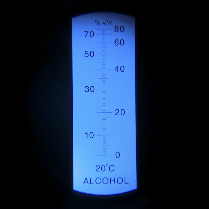 휴대용 0-80% 알코올 굴절계, 신제품 충격 방지 포 - Marine Aquarium Refractometer 리뷰 및 가격
