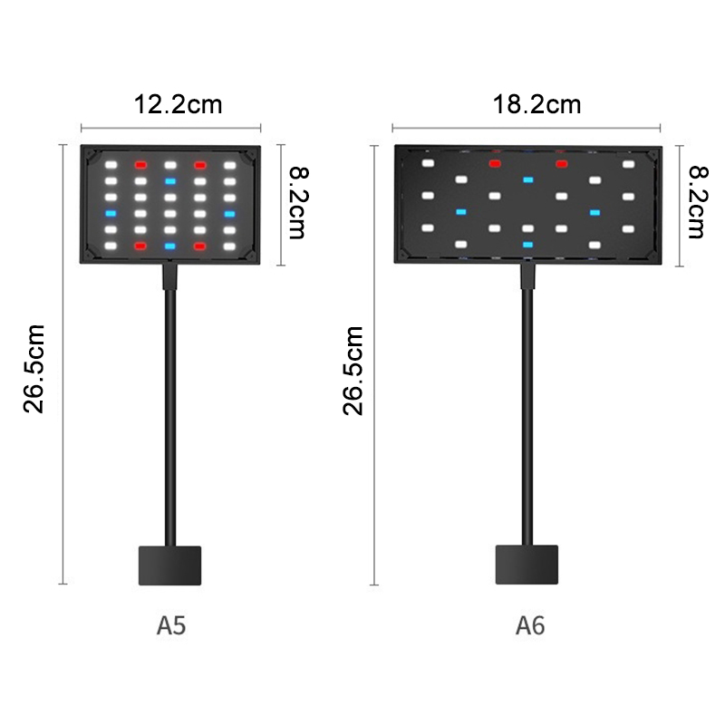 수족관 USB LED 빛 전체 스펙트럼 수생 식물 성장 - Aquarium Marine Light 리뷰 및 가격