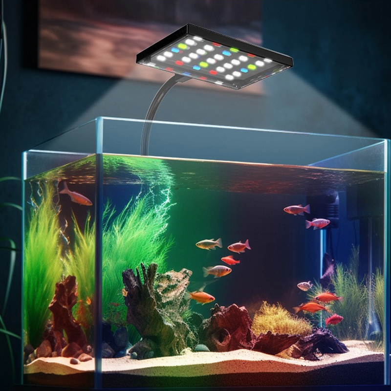 수족관 USB LED 빛 전체 스펙트럼 수생 식물 성장 - Aquarium Marine Light 리뷰 및 가격