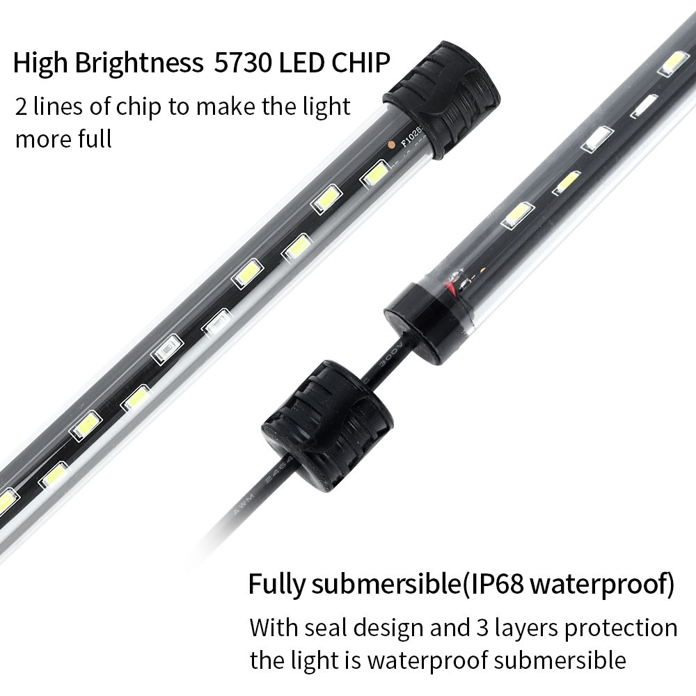 90-260V 수족관 빛 LED 방수 물고기 탱크 클립 - Aquarium Marine Light 리뷰 및 가격