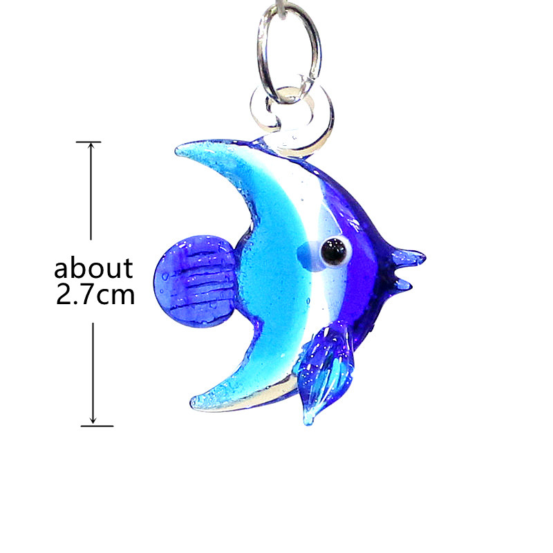2 팩 소형 해양 동물 입상 펜던트 귀여운 유리 해양  - Aquarium Marine Fishes 리뷰 및 가격