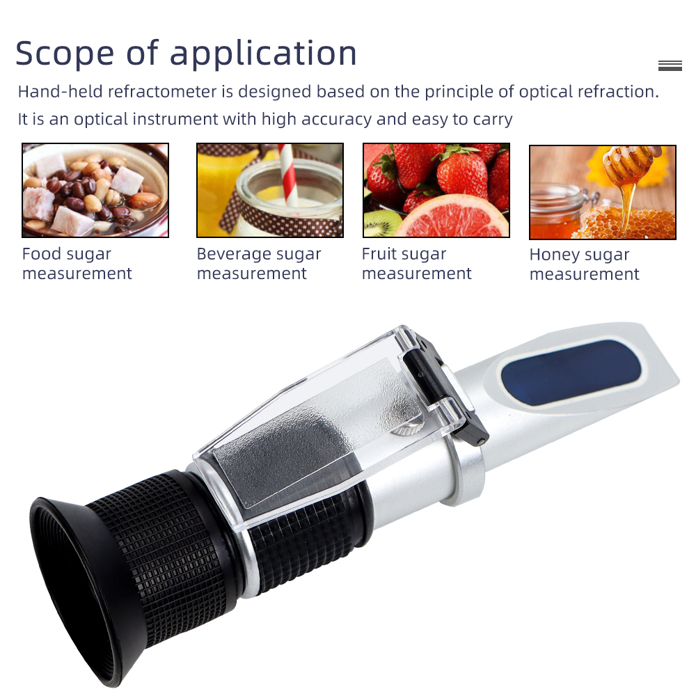 0-90% 휴대용 브릭스 굴절계 당도 측정기 꿀 과일  - Marine Aquarium Refractometer 리뷰 및 가격